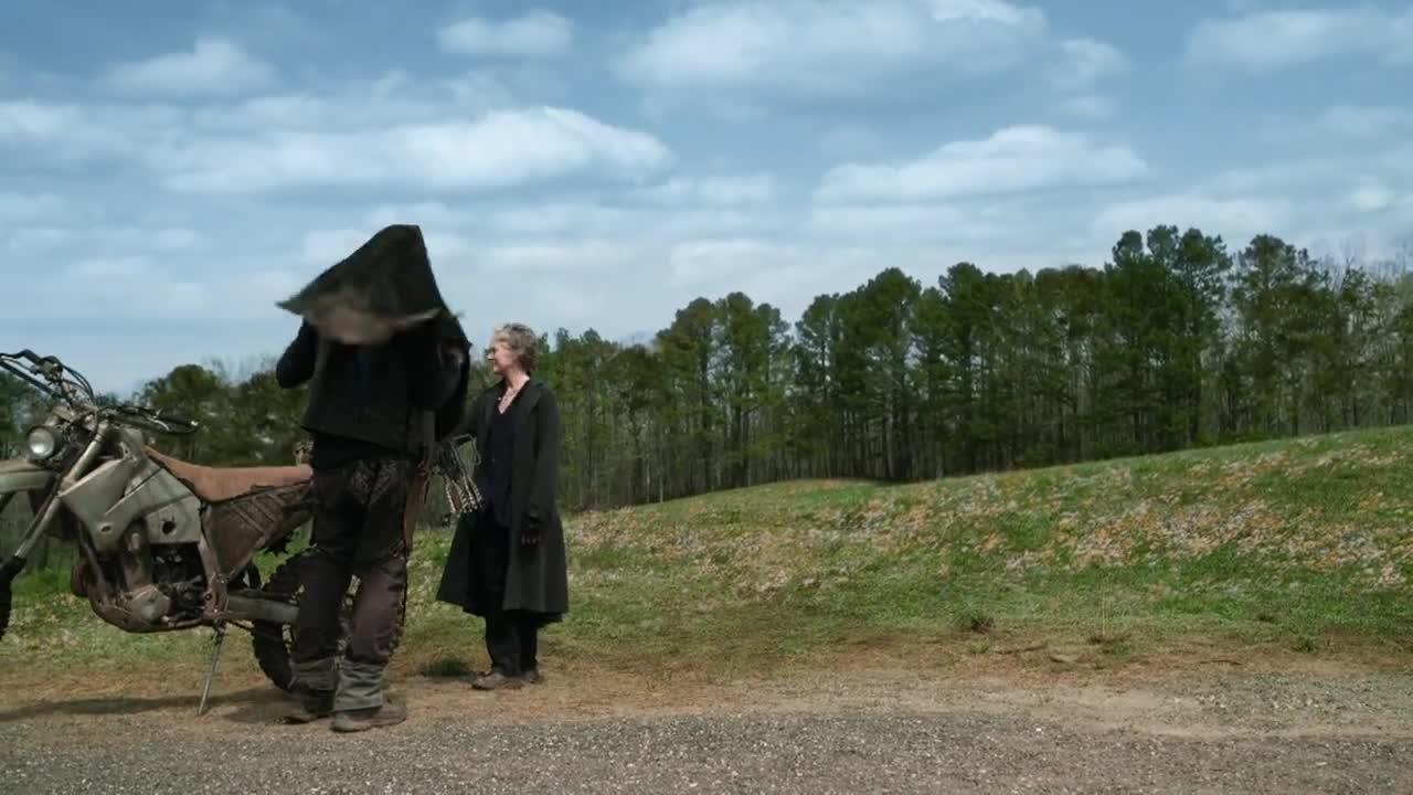 The Walking Dead 11x24 Daryl Tells Carol 'I Love You' Ending Scene Season 11 Episode 24 [HD]