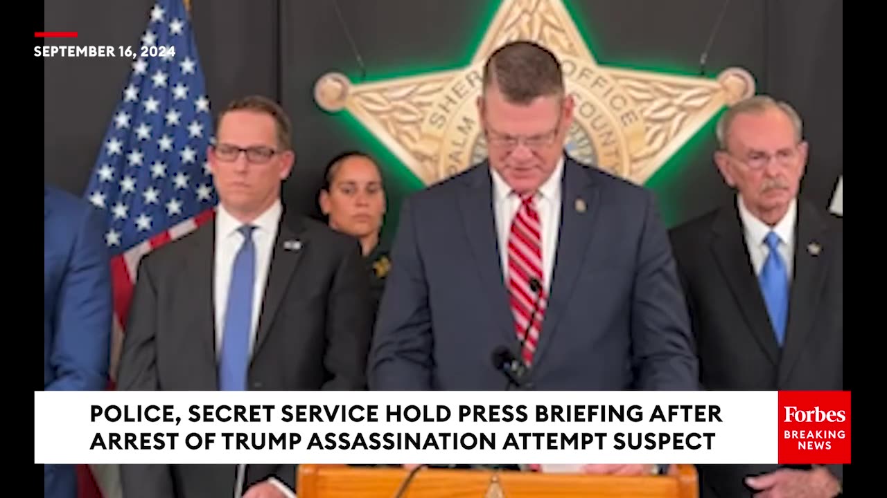 BREAKING: Secret Service Director Gives Update After Arrest Of Trump Assassination Attempt Suspect