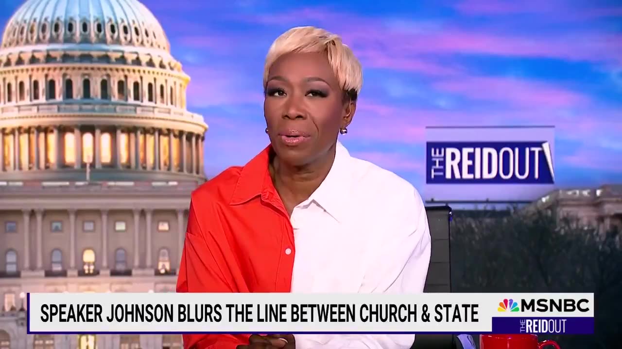 Joy Reid floats Conspiracy Theory that Republicans, led by Speaker Rep. Mike Johnson, 😳🇺🇲