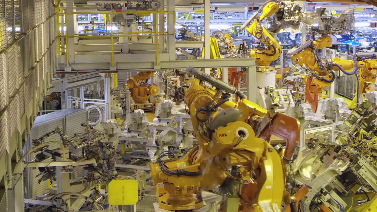 Jaguar F- type Production Line