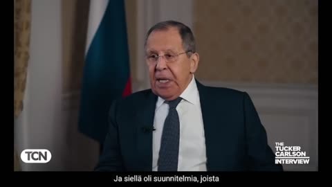 Sergey Lavrov-Suomen ystävällisyys.