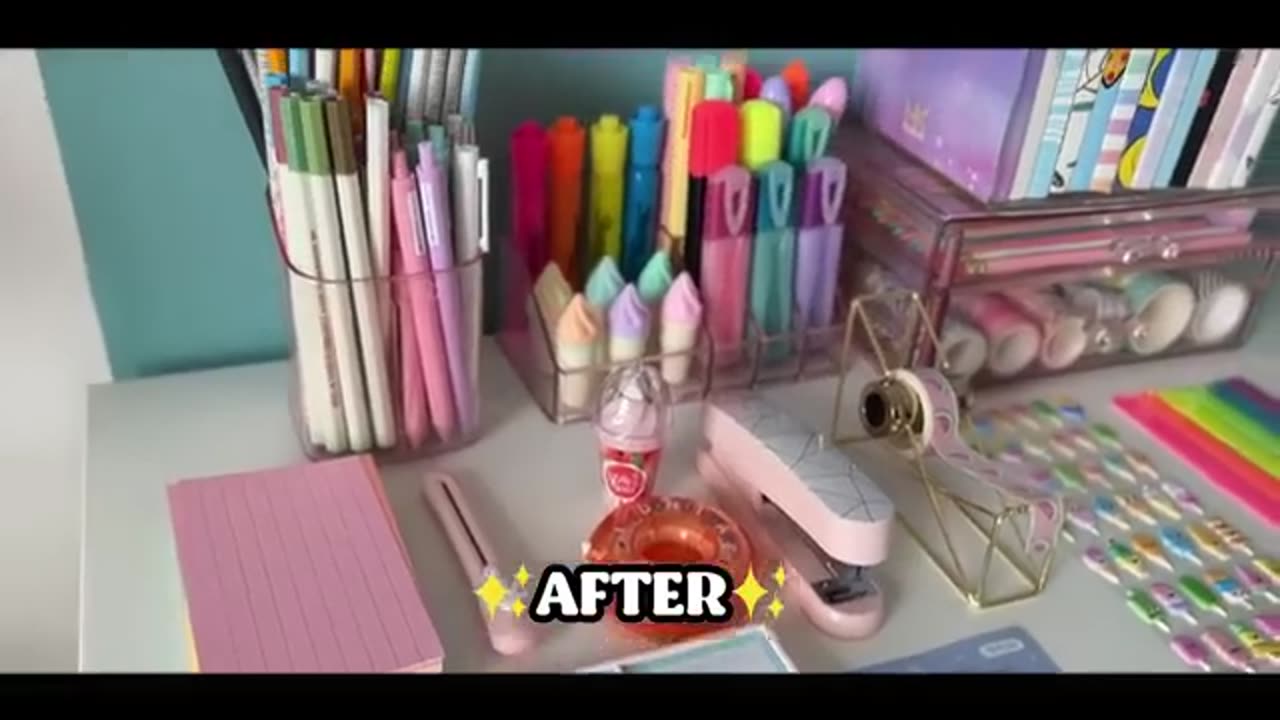 STATIONERY ORGANIZATION MAKEOVER | HOME HACKS & REMEDIES