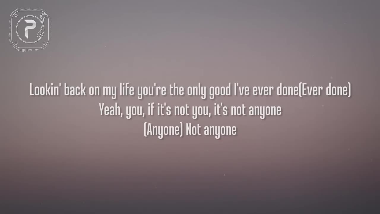 Justin Bieber - Anyone (Lyrics)