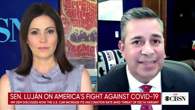 NM Senator Ben Ray Lujan Boasts About his Covid "Vaccination"