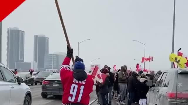 FREEDOM CONVOY 2022 IN SUPPORT OF CANADA'S TRUCKERS! WHG1WGA!
