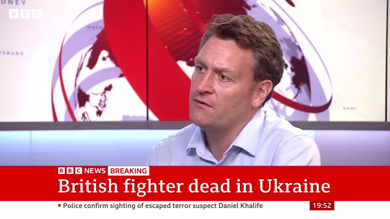 British man fighting in Ukraine found dead BBC Talks. #breakingnews #ukraine #fight #british #bbc