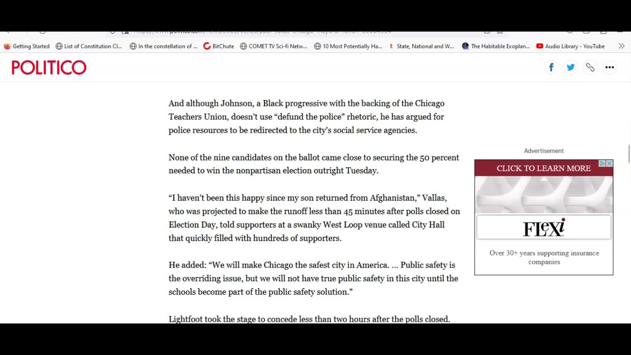 Chicago mayor ousted in primary election