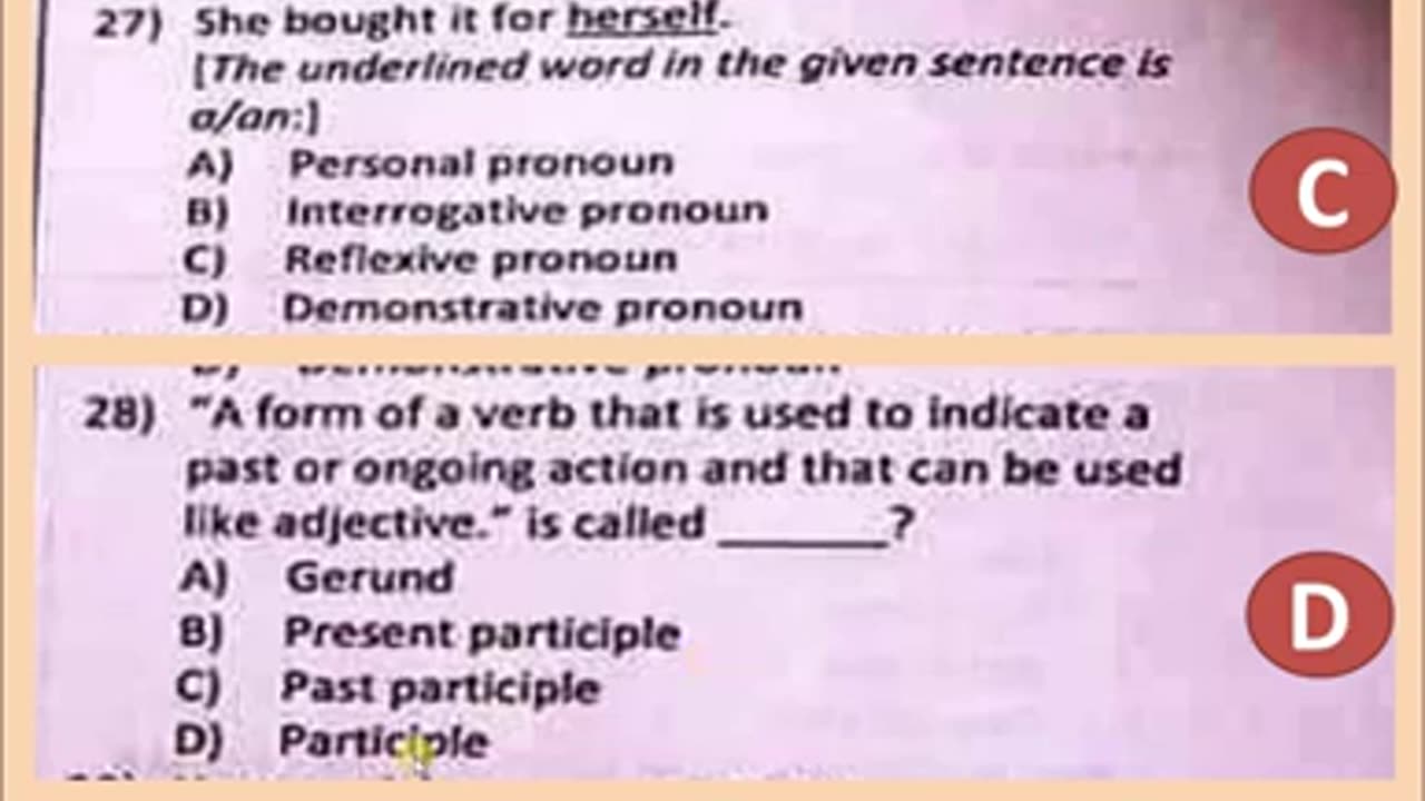 English mcqs preparation get free