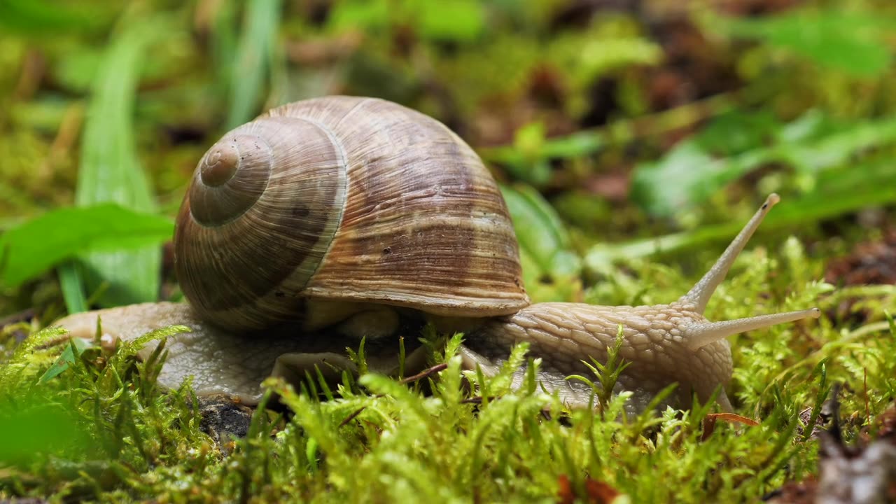 Snail Mollusk Creeping Animal 4K