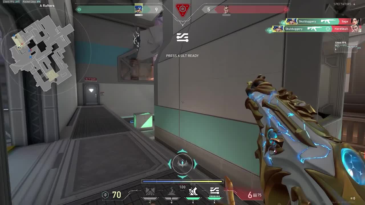 Crazy Retake 1v5 Ace | Valorant