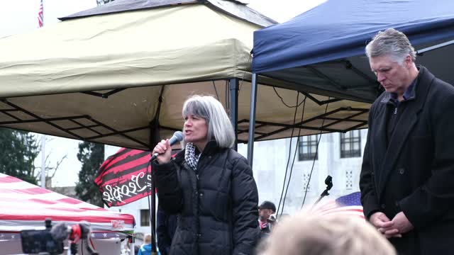 Ken & Sheryl Ruettgers (Unite For Medical Freedom Rally)