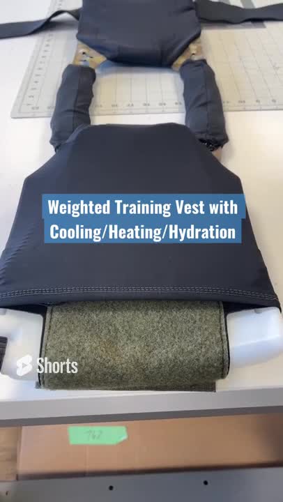 WEIGHTED TRAINING VEST WITH COOLING, HEATING, HYDRATION
