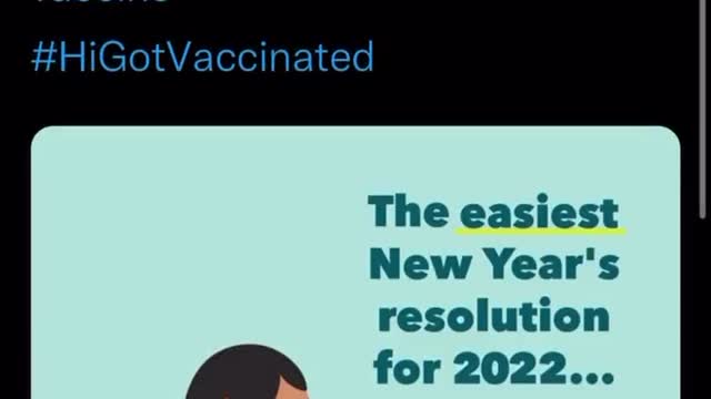 Official Hawaii Gov. Acct. Posts & Deletes Appalling Pro Child Jab New Year's Resolution Video