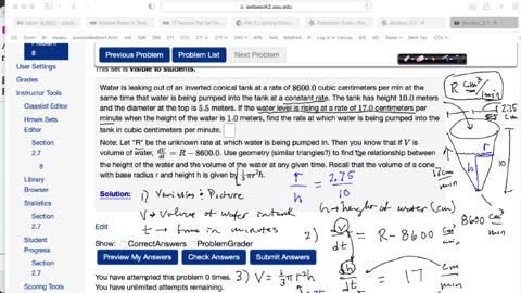 MAT 265 Fri Feb 18: Related Rates, Linearization, Differentials