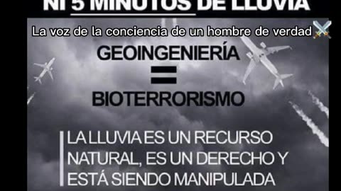 Chemtrails en España, falta de lluvia, poca agua, quien es responsable? vacunas 19-COV