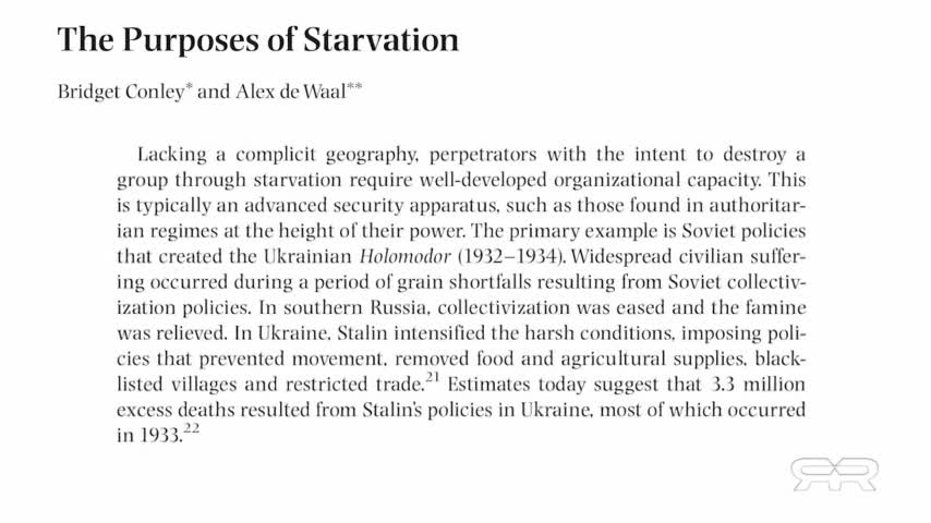 Greg Reese - The American Famine of 2022