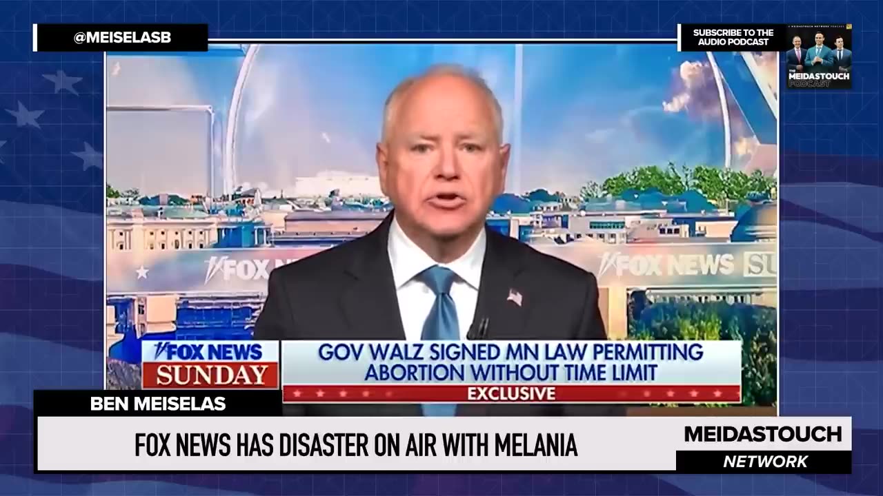 Fox News Faces On-Air Disaster as Melania Gets Outplayed by Walz