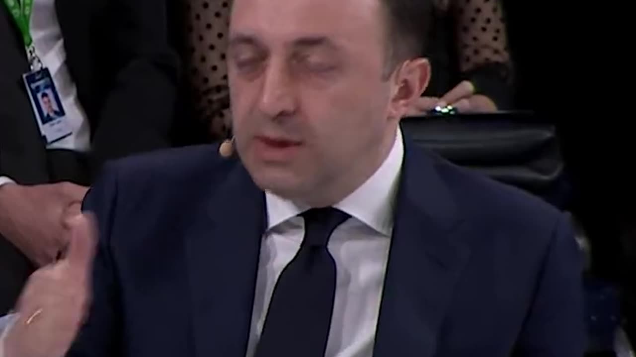 Georgian PM Irakli Garibashvili blamed the war in Ukraine on @NATO Enlargement