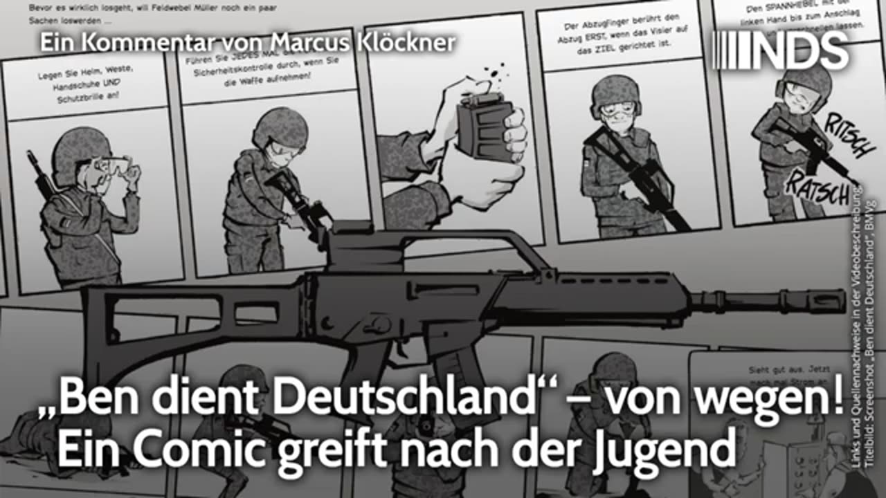 „Ben dient Deutschland“ – von wegen! Ein Comic greift nach der Jugend 28.o9.2024