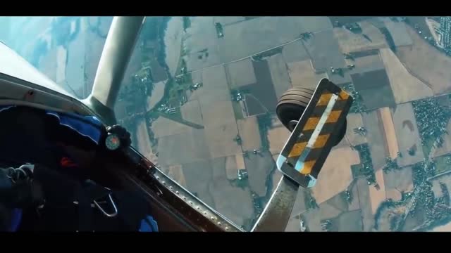 parachute jump almost hit by the plane|| Near death experience