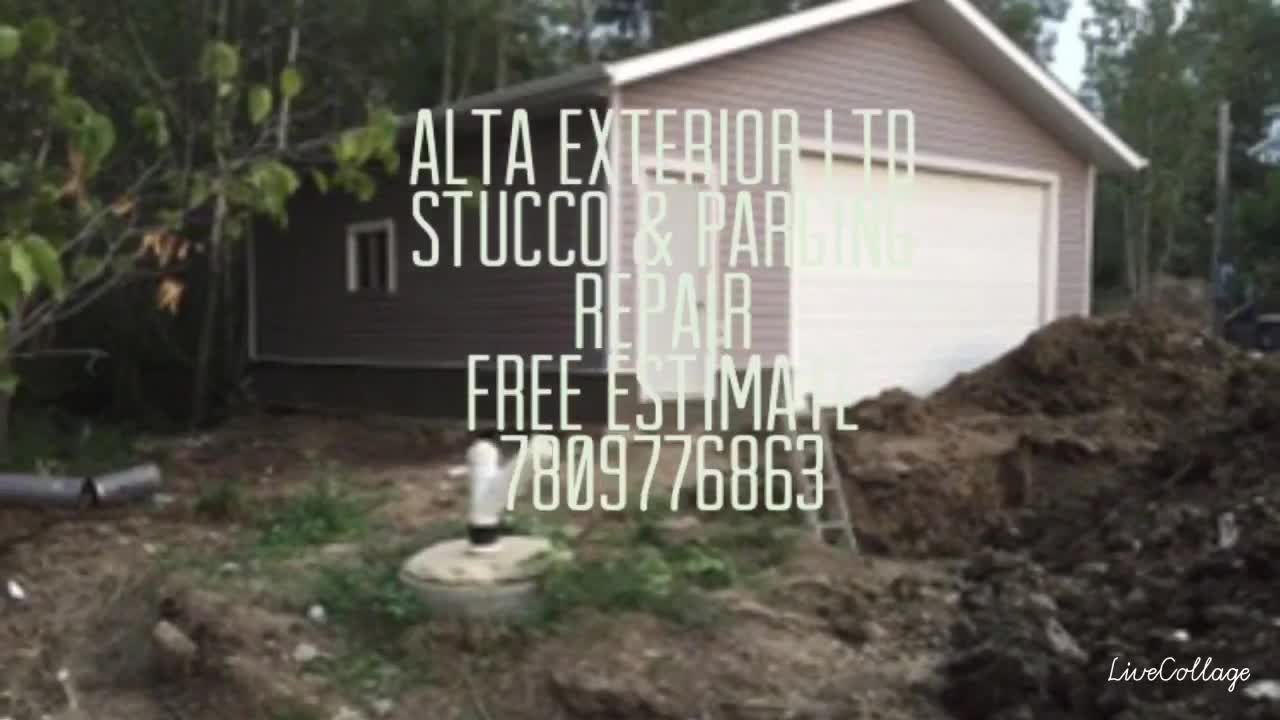 Parging Repair Alta Exterior Ltd