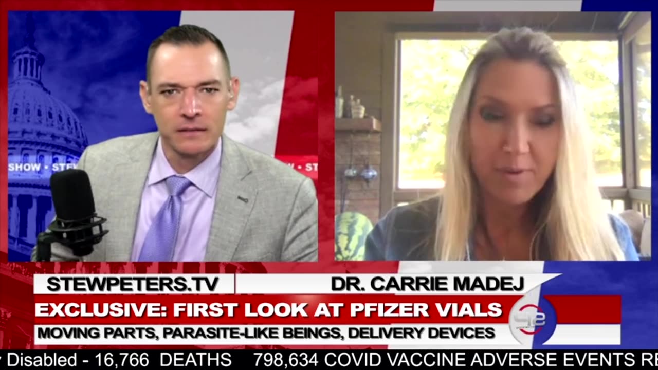 CHOCANDO4: Dr. Carrie Madej lança primeiro vídeo olha para o conteúdo do frasco da Pfizer