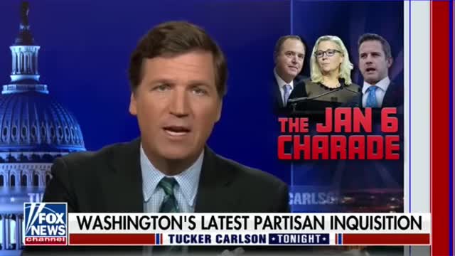 Tucker Carlson- Washington’s latest partisan inquisition #shorts