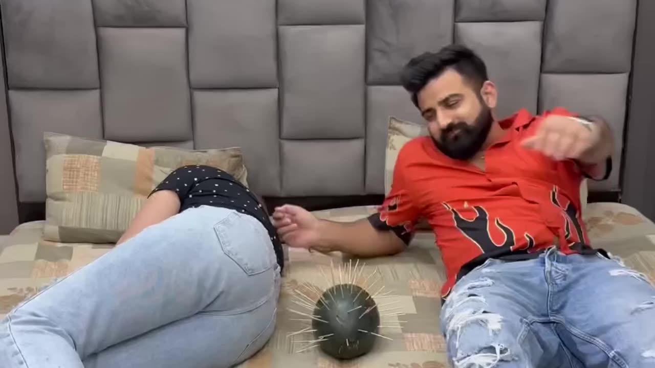 Husband Wife Ki N*ght F*ght #rajatswati #swatimonga #couplegoals #husbandwife #comedy #funny