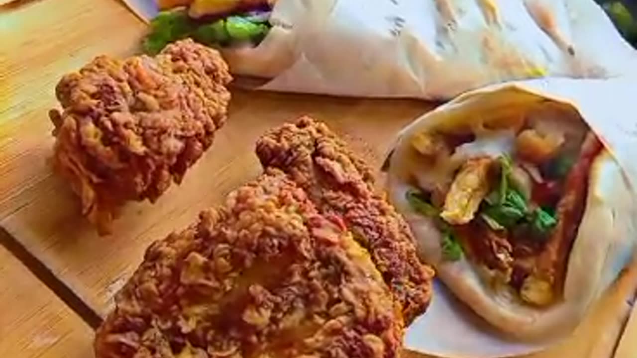 KFC Pieces And Shwarma