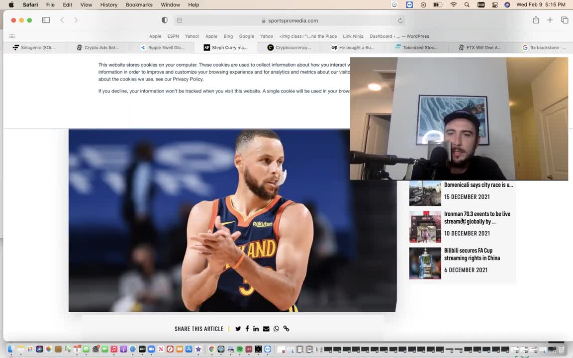 Ripples connection to the Crypto Bowl & Joe Biden - Steph Curry 🏀