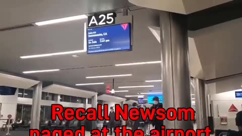 Delta is paging "Recall Newsom"