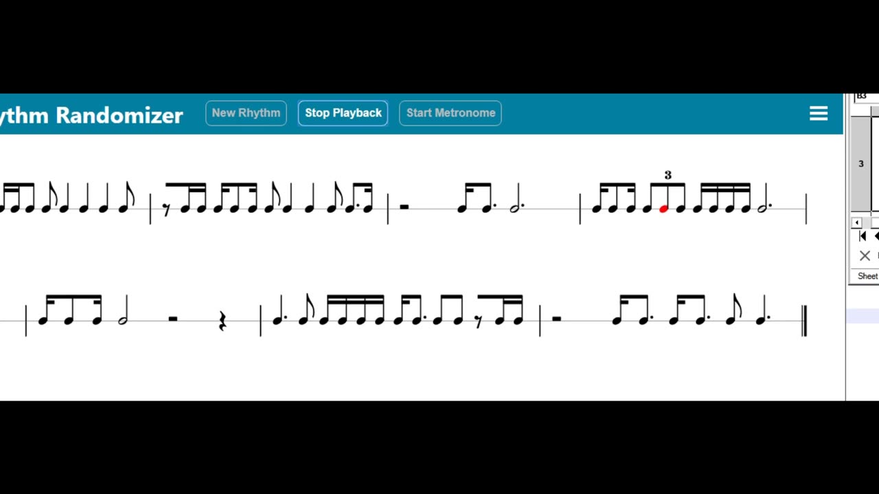 27th Ryme Sequence ☼ 2312x1024 Pitch Csharp Db Octave 0 to 7 Tempo 46 / 273