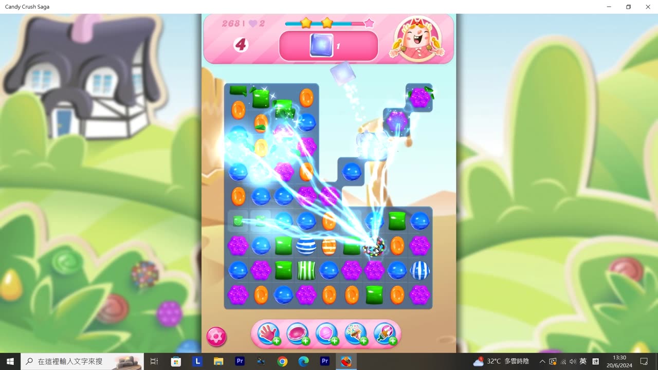 Candy Crush Saga Record (Level 268)