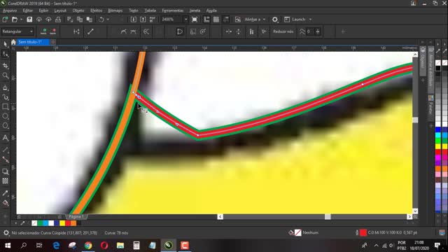 Aula 03 - Vectorialize imagens com Corel Draw: vetorize o Bart Simpsom passo a passo