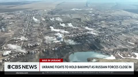 Ukraine fights to keep Bakhmut as Russian forces surround the city