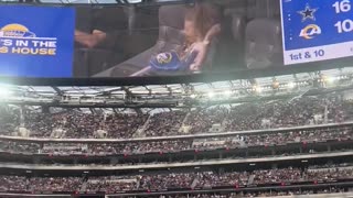 Kim Kardashian booed by crowd at Rams game in LA when they showed her on the Jumbotron