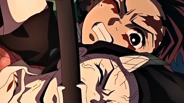 Evil look anime