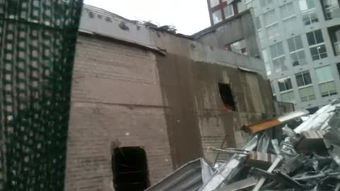 Building Demolition Next to My Residence - Jan. 20, 2022 11:49 AM