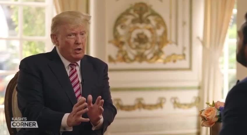 President Trump "We're not gonna take any non-sense"