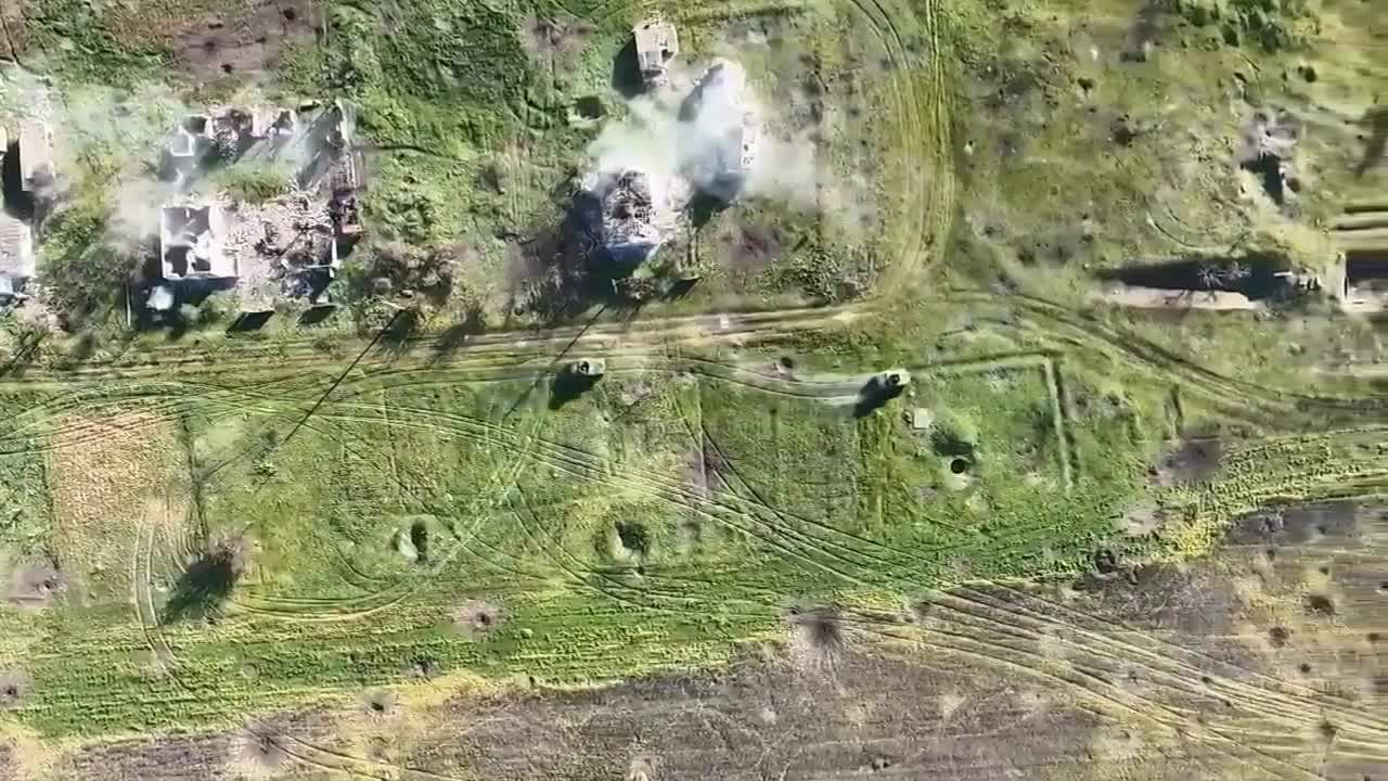 An armored HMMWV of the Ukrainian Army detonated on a mine somewhere in the EOD zone.