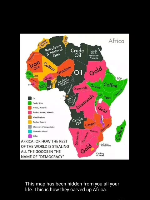 This map has been hidden from you all your life. This is how they carved up Africa.
