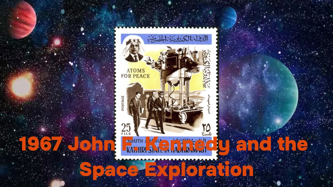 Astronomy and Space Stamps - Aden - Kathiri State in Hadhramaut