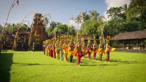 galungan, Victory of dharma the culture of bali,indonesia