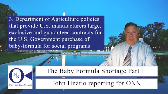 The Baby Formula Shortage Part 1: Are We Our Worst Own Enemy? | Dr. John Hnatio Ed. D.