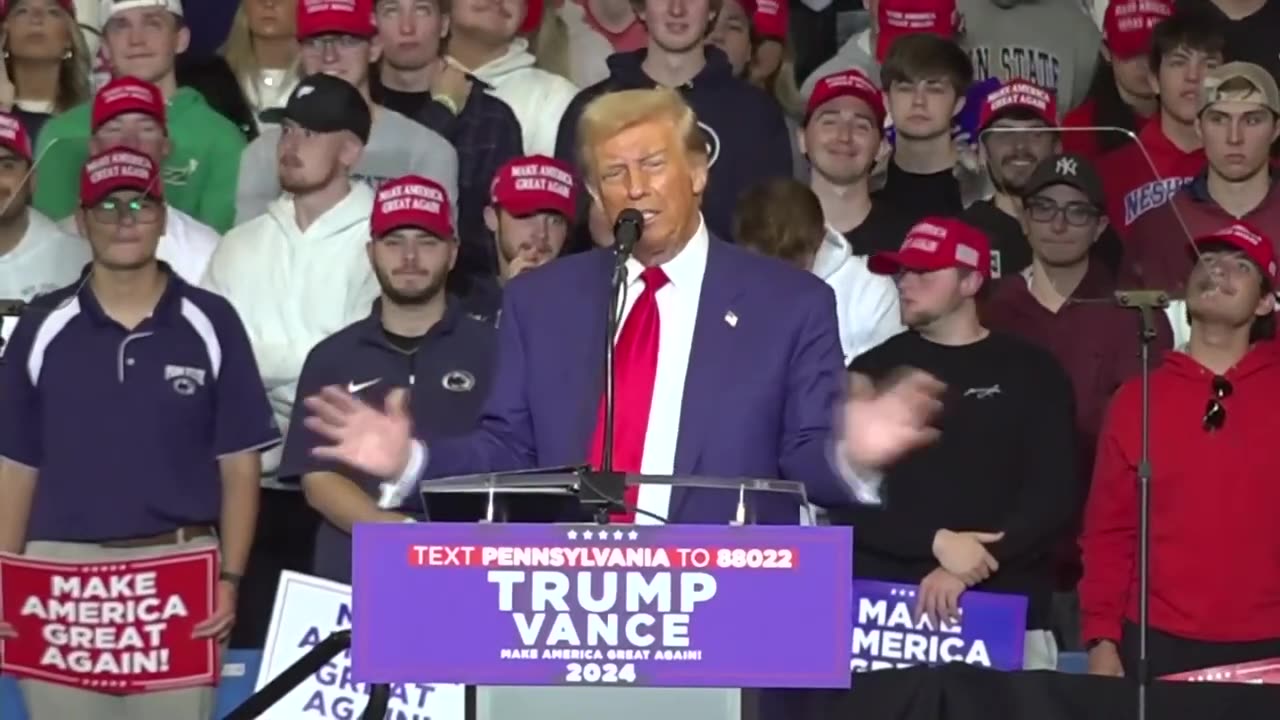 Donald Trump hosts major MAGA rally in Pennsylvania