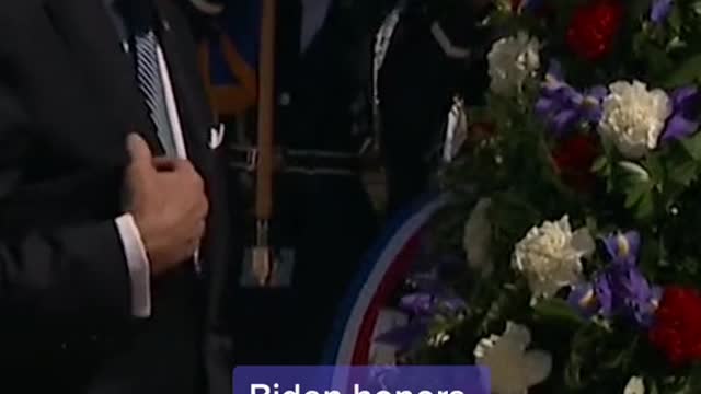 Biden honors America's war dead on Memorial Day