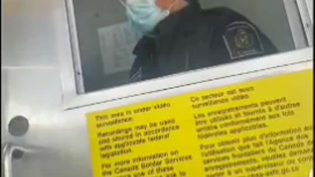 Canadian crosses border NO vax, NO test, NO app, and is free to enter. STOP COMPLYING