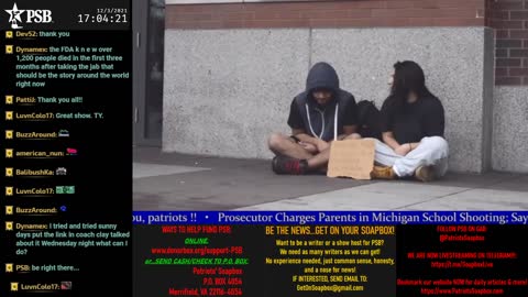 2021-12-03 16:58 EST- The Common Sense Show: Patriot Line Friday with Derek, PATRIOTski & Glry Anon