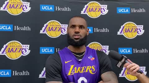 LeBron will be one of the last players to wear No. 6, retired for Bill Russell