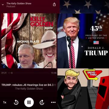 President Trump hears Captain Deplorable 45 on The Kelly Golden Show, tune in to hear his response!